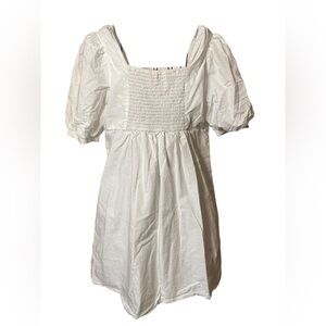 GB Gianni Bini‎ Girls White Square Neck Dress XL